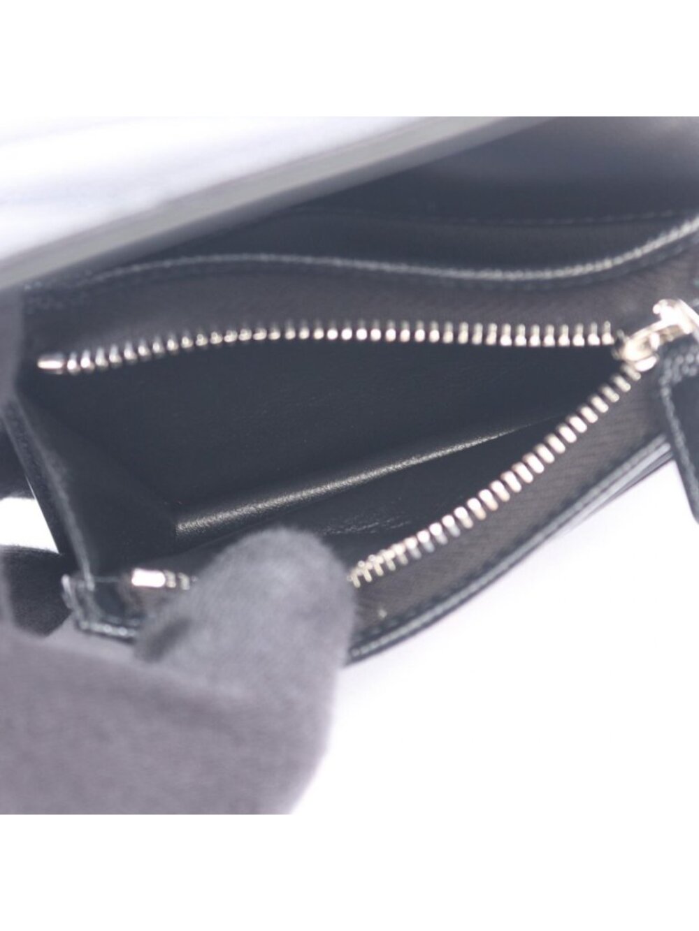 Saint Laurent Paris Bifold Wallet Monogram Leather Trifold - Picture 3 of 5